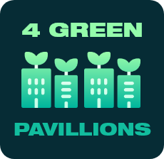 green pavillions